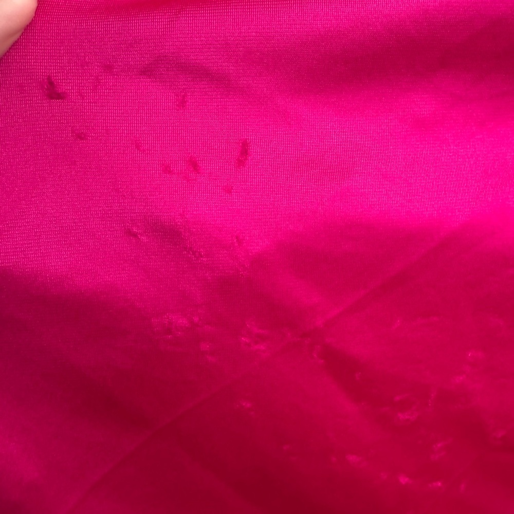Rare 3X Olga Fuchsia Lace Maxi Dress - Picture 7 of 8